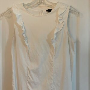 BUNDLE + SAVE! 3 for $25 on $10 items. White sleeveless tank